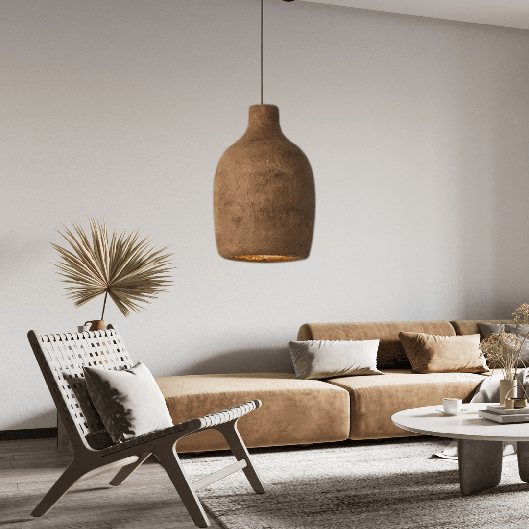 Asteri Wabi-Sabi Pendant Lamp With Adjustable Cord for Home