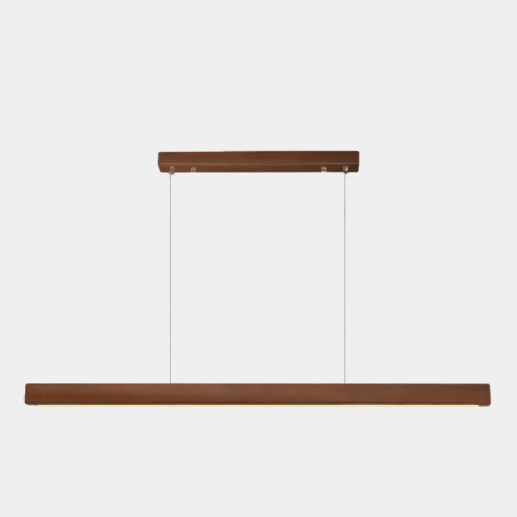 Virella Solid Wood Pendant Light Minimalist Remote Dimmable Ceiling Fixture