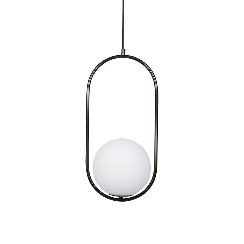 Astra Glass And Metal Pendant Light Modern Lamp Fixture