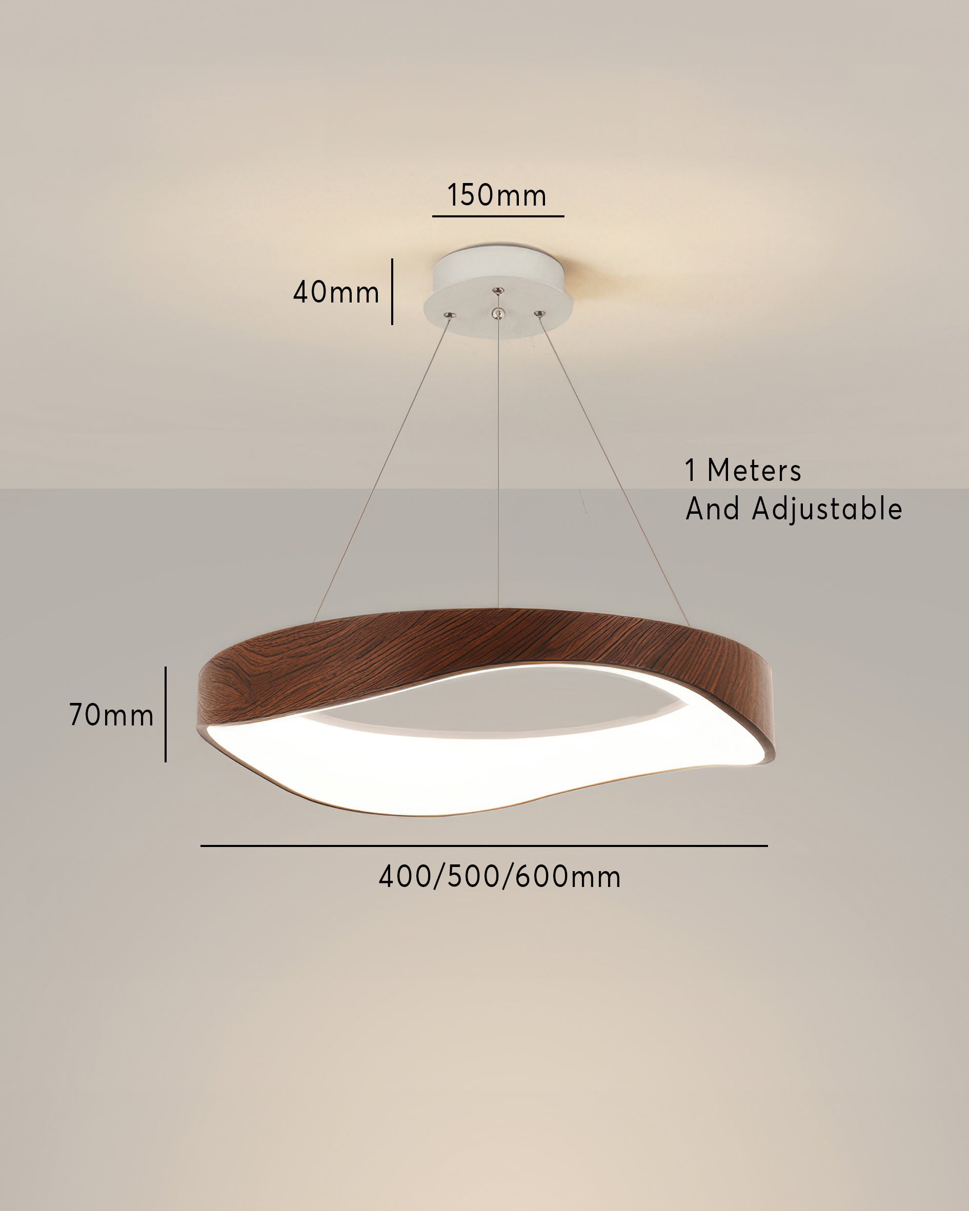 NovaHalo Circle LED Pendant Light For Modern Interiors