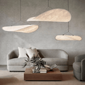 Nyara Japandi Silk Pendant Light for Cozy Ambient Lighting